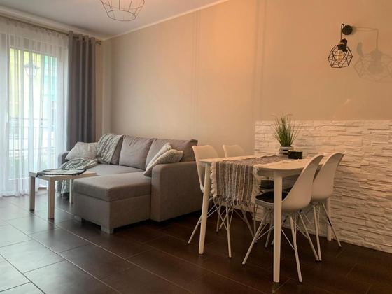 Salon, widok od okna
